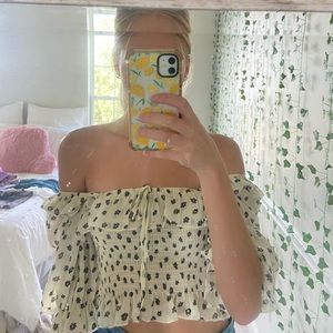 Princes Polly Off the Shoulder Top ✨🧡